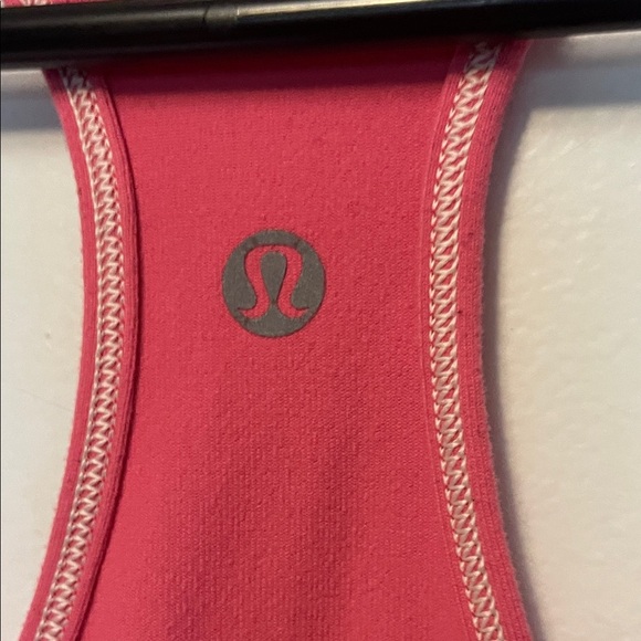 Lululemon Athletica Pink Racerback Tank Top - Picture 2 of 3